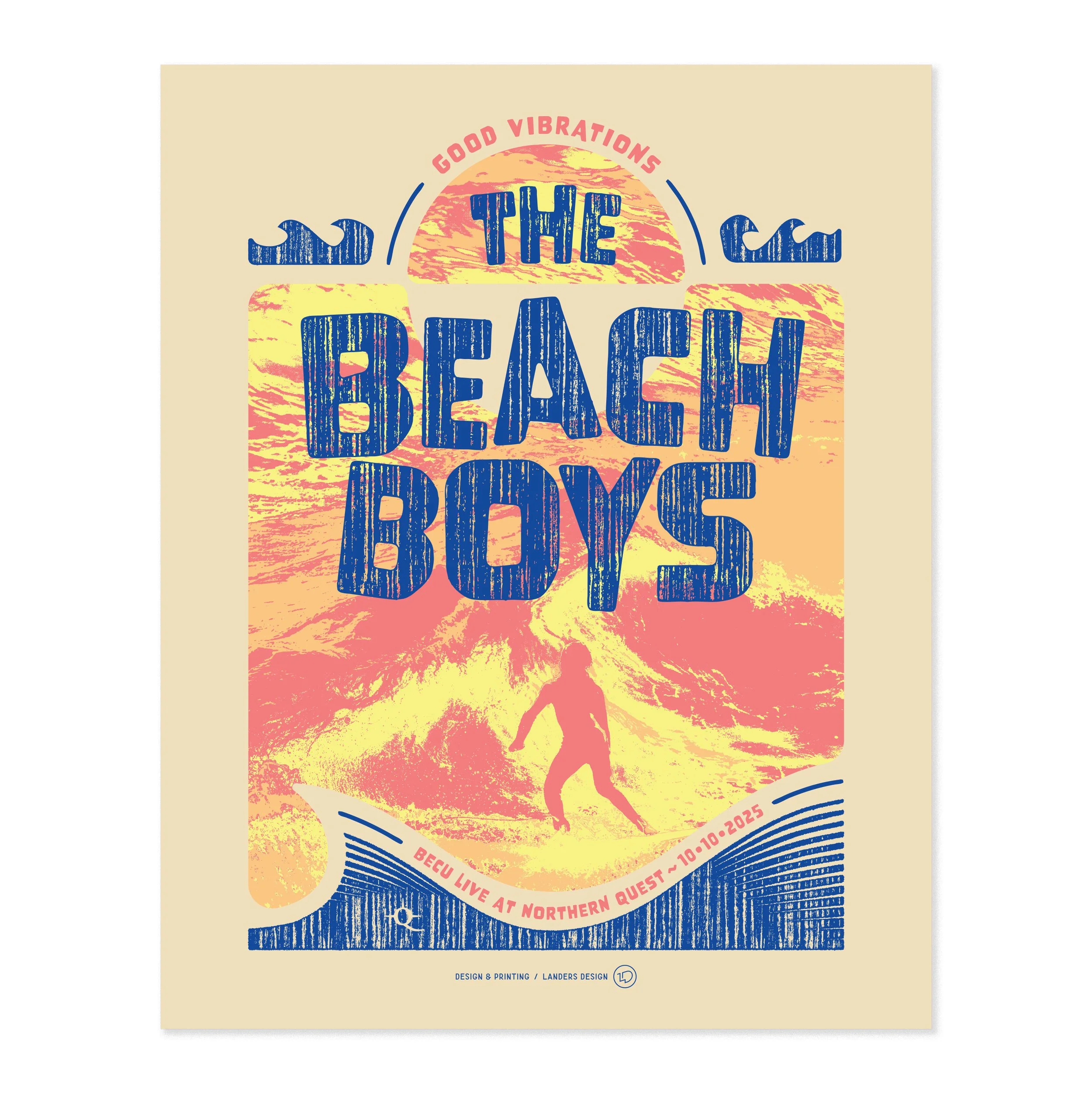 3 Doors Down - Screen Printed Poster — Landers Design